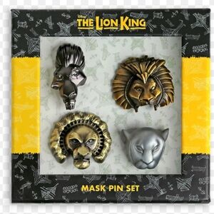 *NEW* The Lion King on Broadway Trading Pin Set